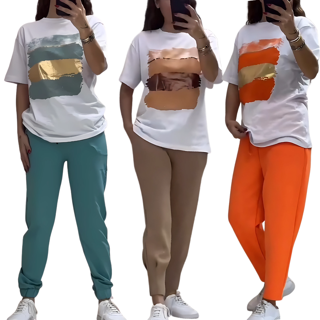 Icone™ ComfySet: Avslappet, Stilfullt Og Behagelig Skjorte- og Buksesett
