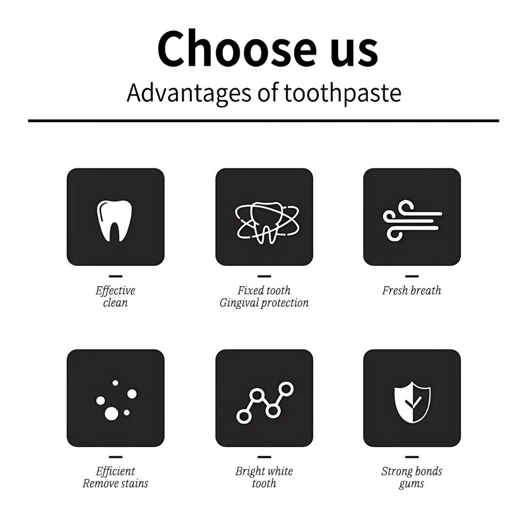 ProbioticToothpaste 1+1 GRATIS: Mild Hvitgjøring Styrkende Probiotisk Tannkrem