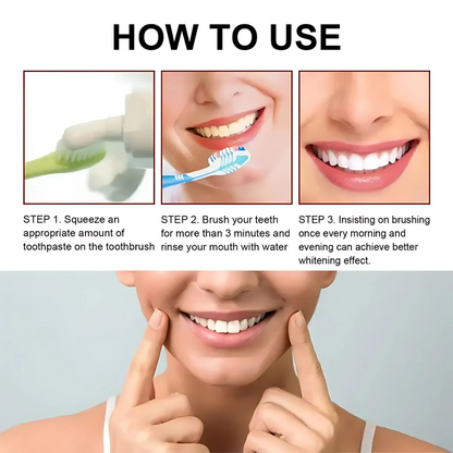 ProbioticToothpaste 1+1 GRATIS: Mild Hvitgjøring Styrkende Probiotisk Tannkrem
