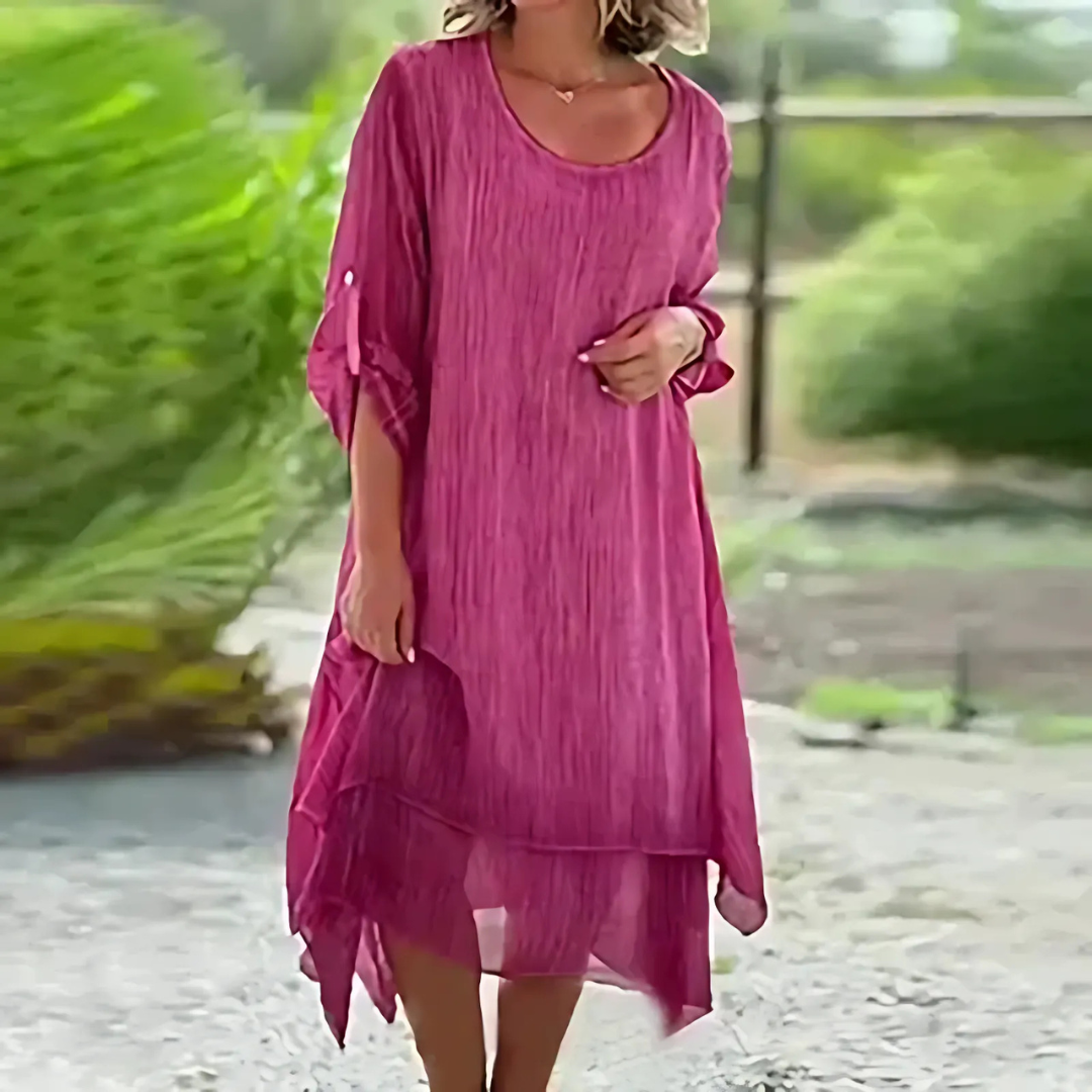 Icone™ LooseDress: Enkel, pustende løs passform kjole