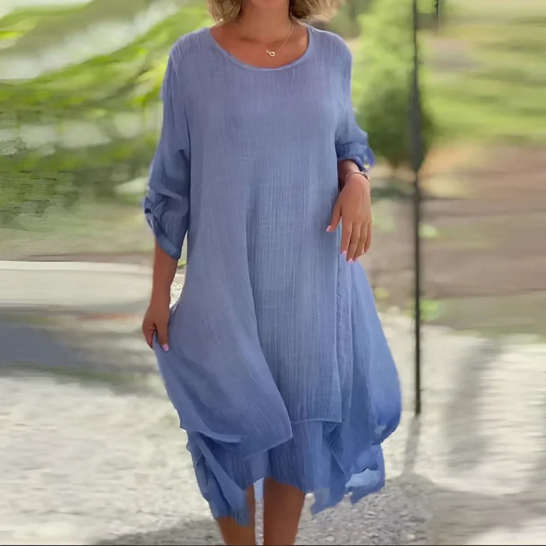 Icone™ LooseDress: Enkel, pustende løs passform kjole