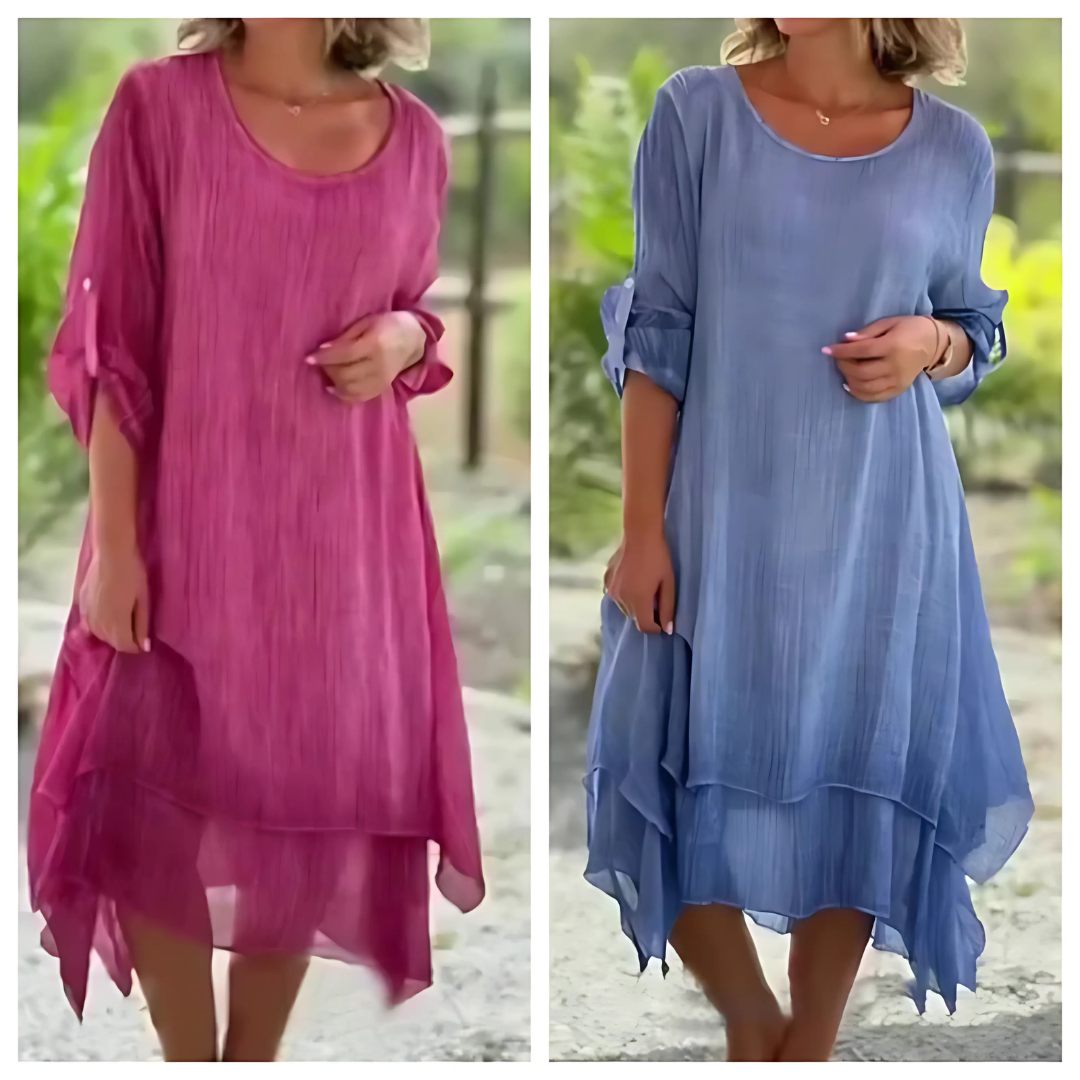 Icone™ LooseDress: Enkel, pustende løs passform kjole