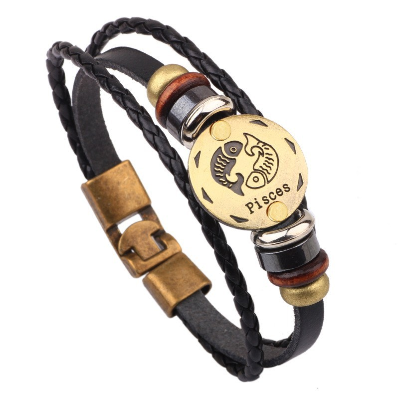 Jewelance™ ZodiacBracelet 1+1 GRATIS: Justerbart Vintage Sjarm Stjernetegn Armbånd