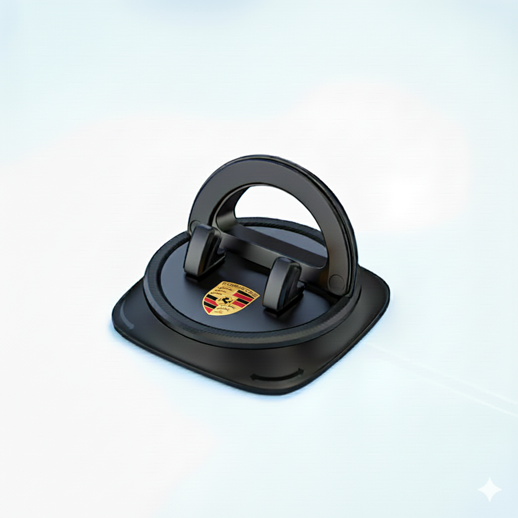 Holder360° MobileHolder: Sklisikker Dashboard Mobilholder Med 360° Rotasjon
