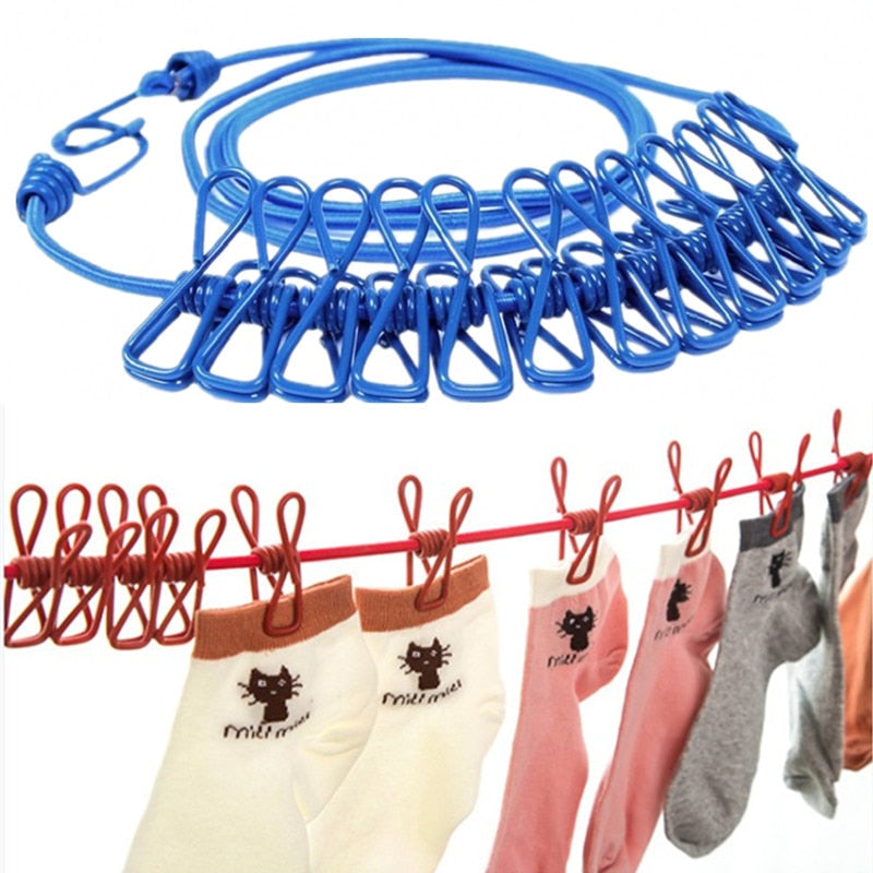 Portable® Clothesline - Innendørs Og Utendørs Bruk