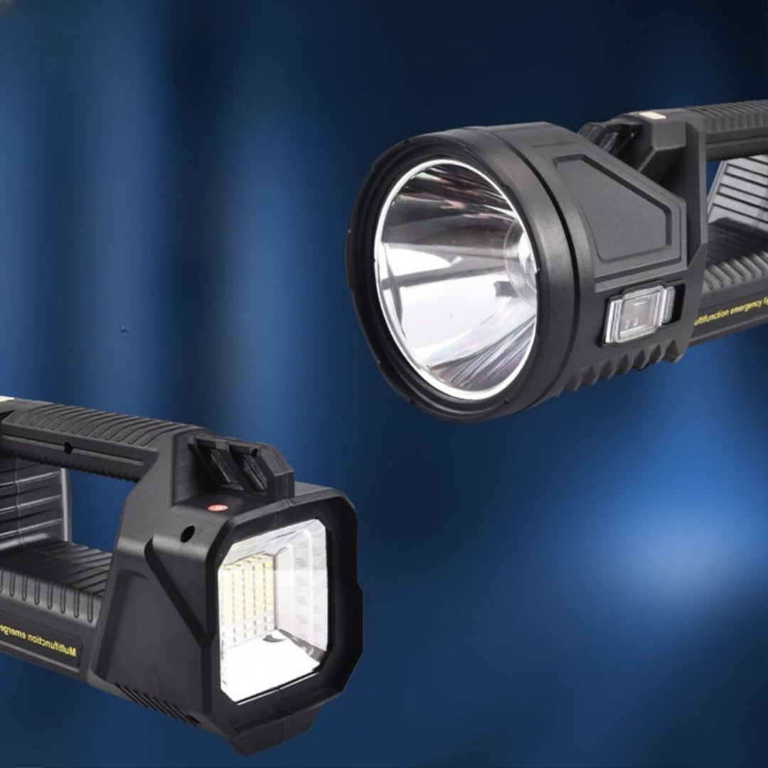 Ledsen™ PowerLight: Multifunksjonell Kraftig Oppladbar Nødlys