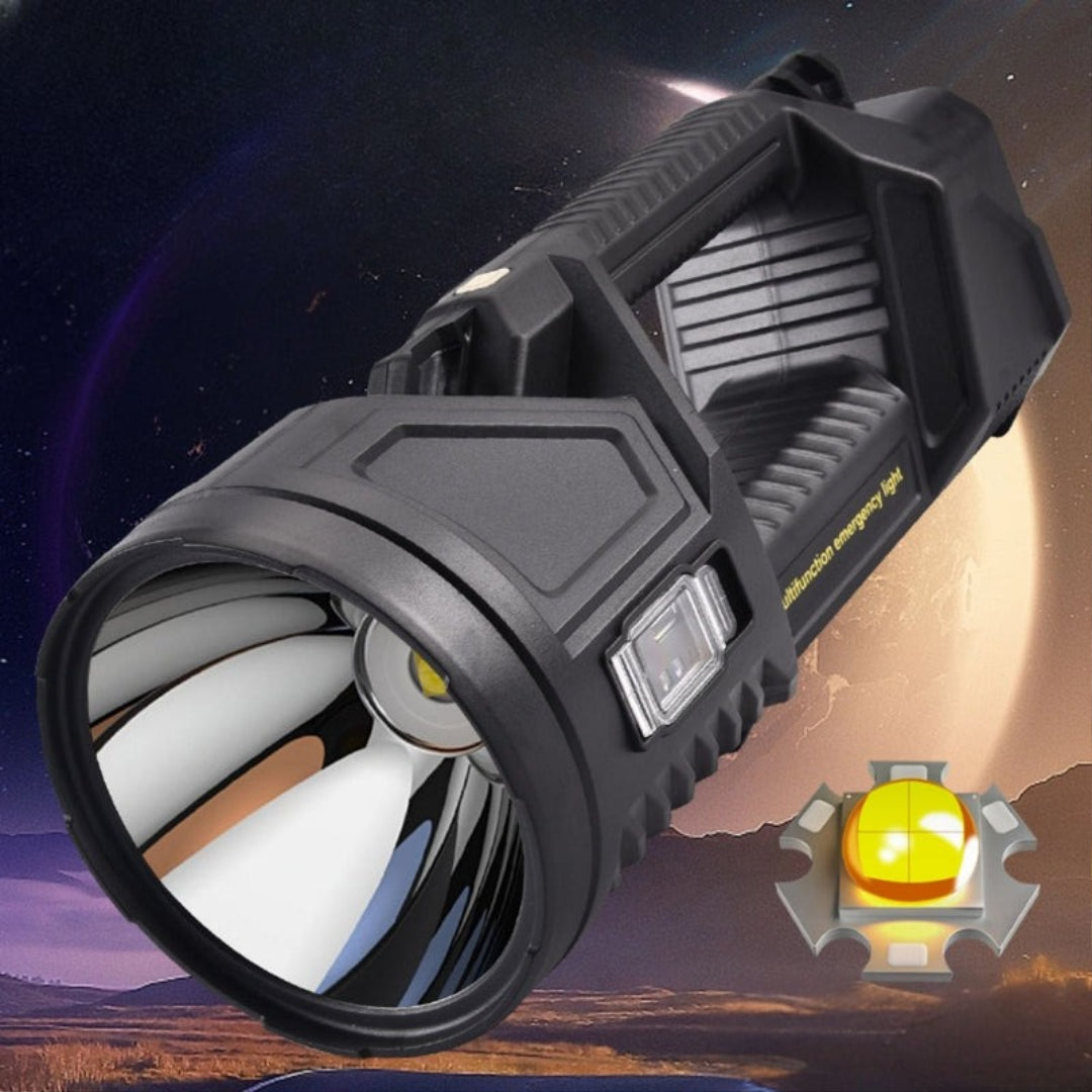 Ledsen™ PowerLight: Multifunksjonell Kraftig Oppladbar Nødlys
