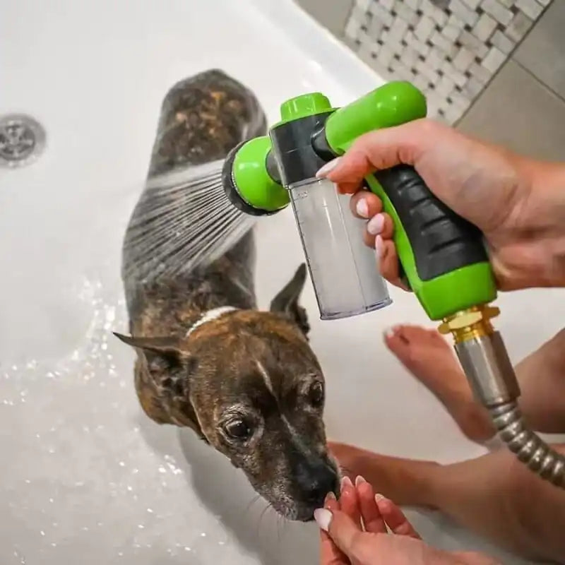 DogCatFri™ PetShower: Innebygd Sjampo-Vannslange