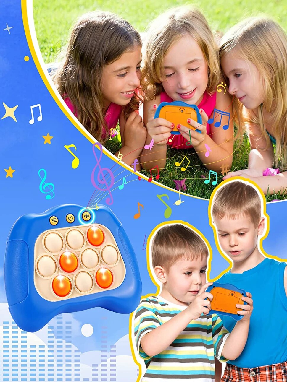 Kletshuts™ WhizPop - Spill Med Mønsterpopping