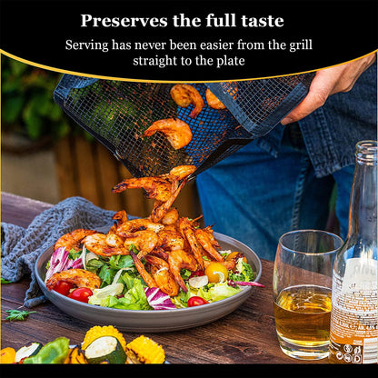GrillBag - Gjenbrukbare Grillposer av Mesh