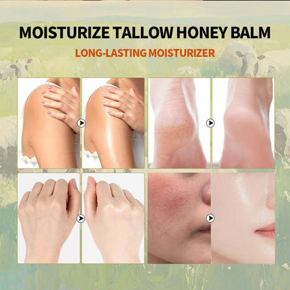 MoisturizingBalm - Pisket Talg Honning Ansikt Og Kropp Balsam