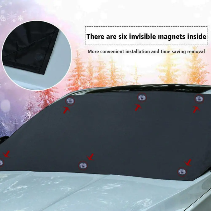 CarCover - Alle Vær Magnetisk Bilfrontrutedeksel