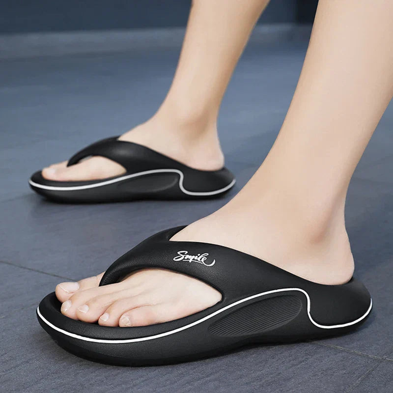 Happy™ CushionSlippers: Ultra Bløde Ergonomiske Komfort Pude Tofflor