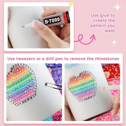 Kletshuts™ FlatRhinestones: Livlige Kreative DIY Harpiks Flade Rhinsten