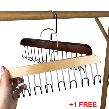 GlideHold® ClosetHanger 1+1 GRATIS: Holdbar Plassbesparende Allsidig Kleshenger
