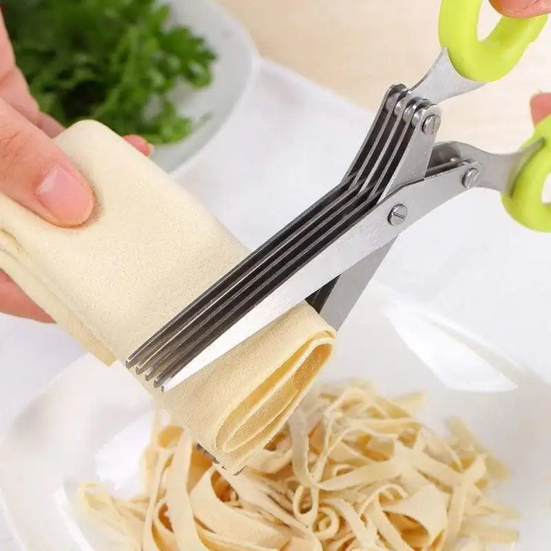 Globetrek° KitchenScissors 1+1 GRATIS: Multifunksjonell 5-blads kjøkkensaks