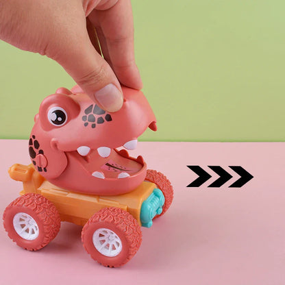 Kletshuts™ DinosaurToy: Morsomt og enkelt trekk-tilbake-design dinosaurbil-leketøy