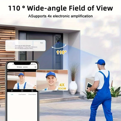 SecurityCamera: 2.4G WiFi CCTV Overvågnings Sikkerhedkamera