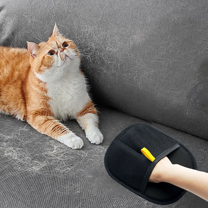 DogCatFri™ CleaningGloves 1+1 GRATIS: Elektrostatisk Dyrehårfjerner Hansker
