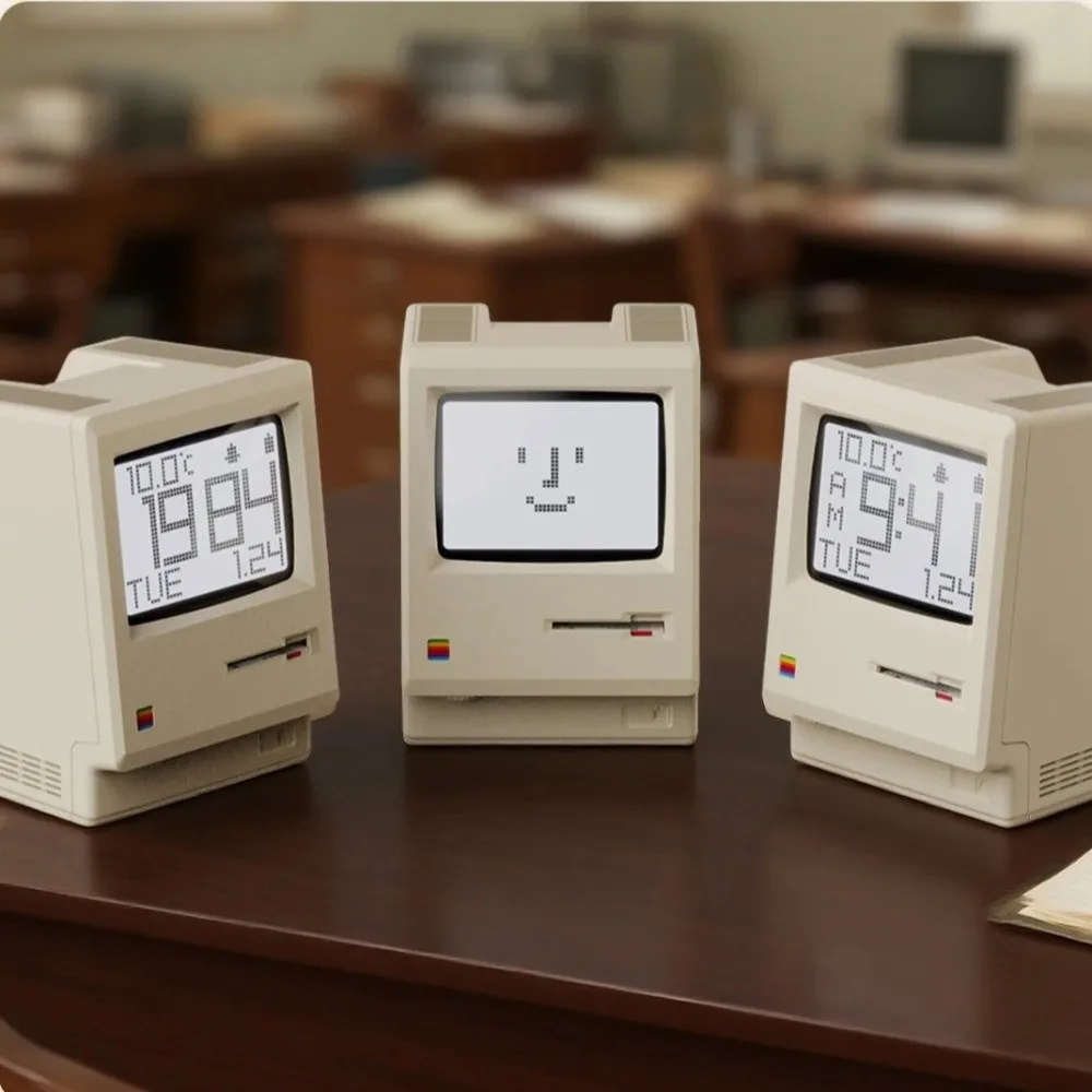 DeskClock™ - Minimalistisk Vintage-Inspireret Skrivebordsur Dekor
