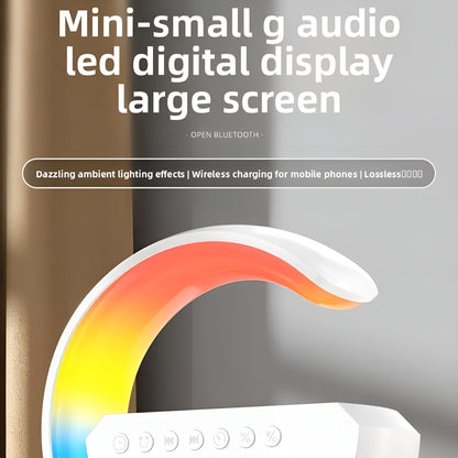 Ledsen™ Relaxi: Smart Avslapning Lys Atmosfære Bluetooth-høyttaler og Lader