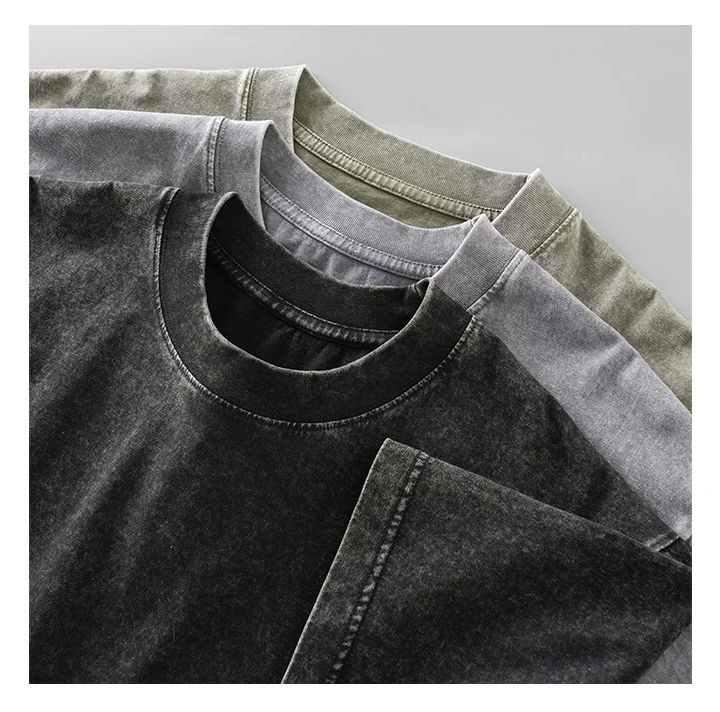 Icone™ ComfortShirt 1+1 GRATIS: Premium Komfortabel Løs Passform Vasket T-skjorte