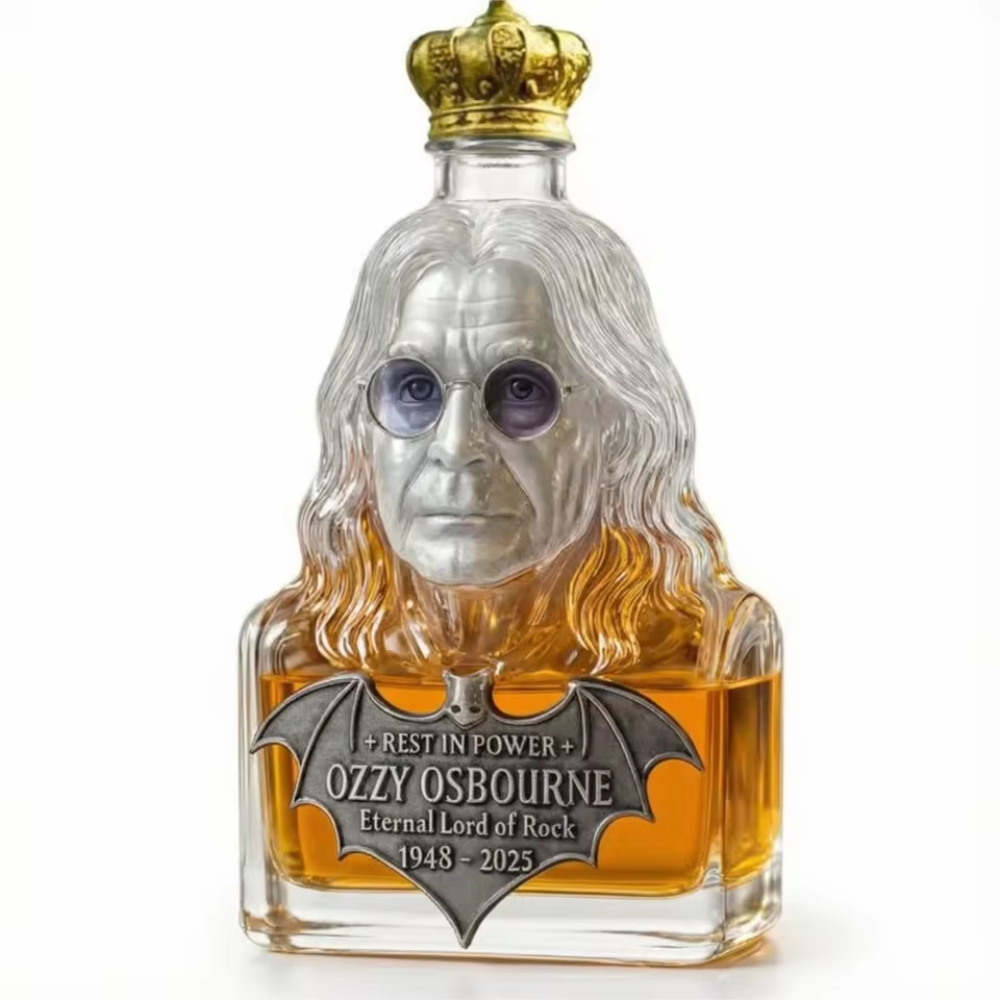LiquorBottle™: Ozzy Osbourne Begrenset Utgave Hyllest Karaffel Spritflaske