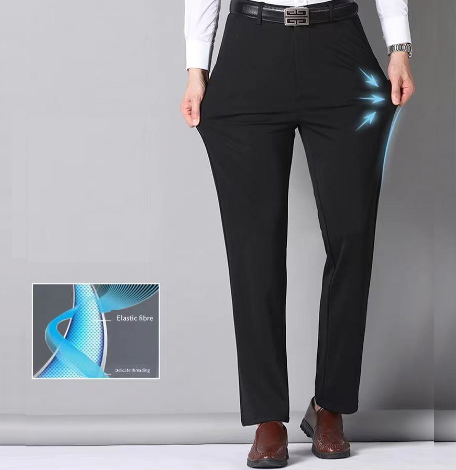 Icone™ ElasticPants: Herre Klassiske Komfortable Elastiske Bukser