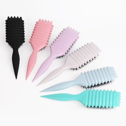 Rose® CurlBrush 1+1 GRATIS: Anti-Frizz Børster Hårstyling Krøllebørste