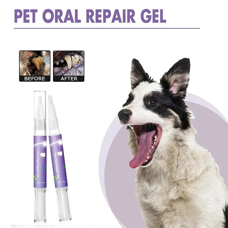 DogCatFri™ DentalPet: Kjæledyr Dental reparasjon og rengjøringsgel