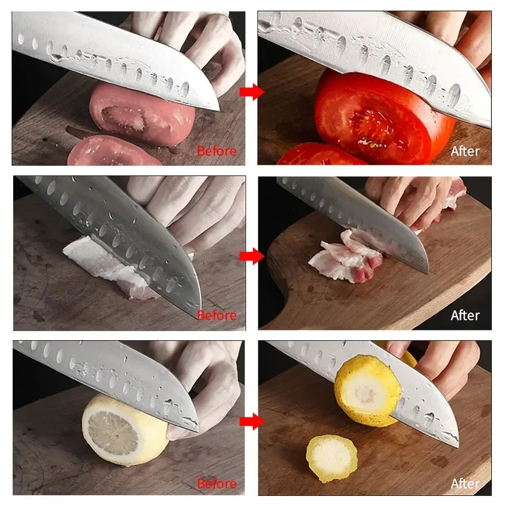 Globetrek° ElectricSharpener: Multifunksjonell Elektrisk Knivsliper