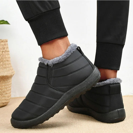 Happy™ WarmSneakers - Komfortable Vanntette Anti-skli Lettvekt Varme Sneakers