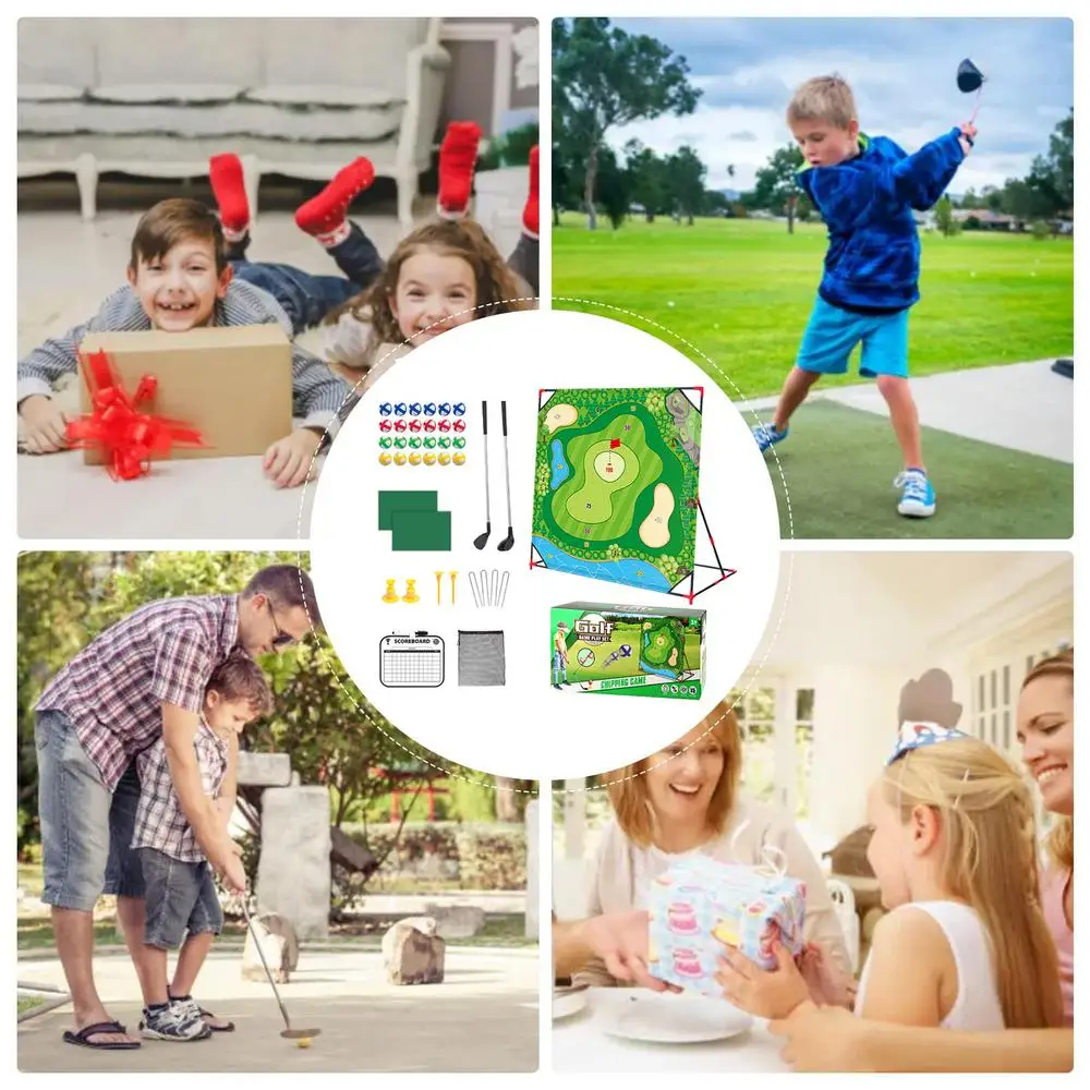 Kletshuts™ PortableGolf: Presisjon Chipping Og Putting Bærbar Golf For Innendørs Og Utendørs Spill