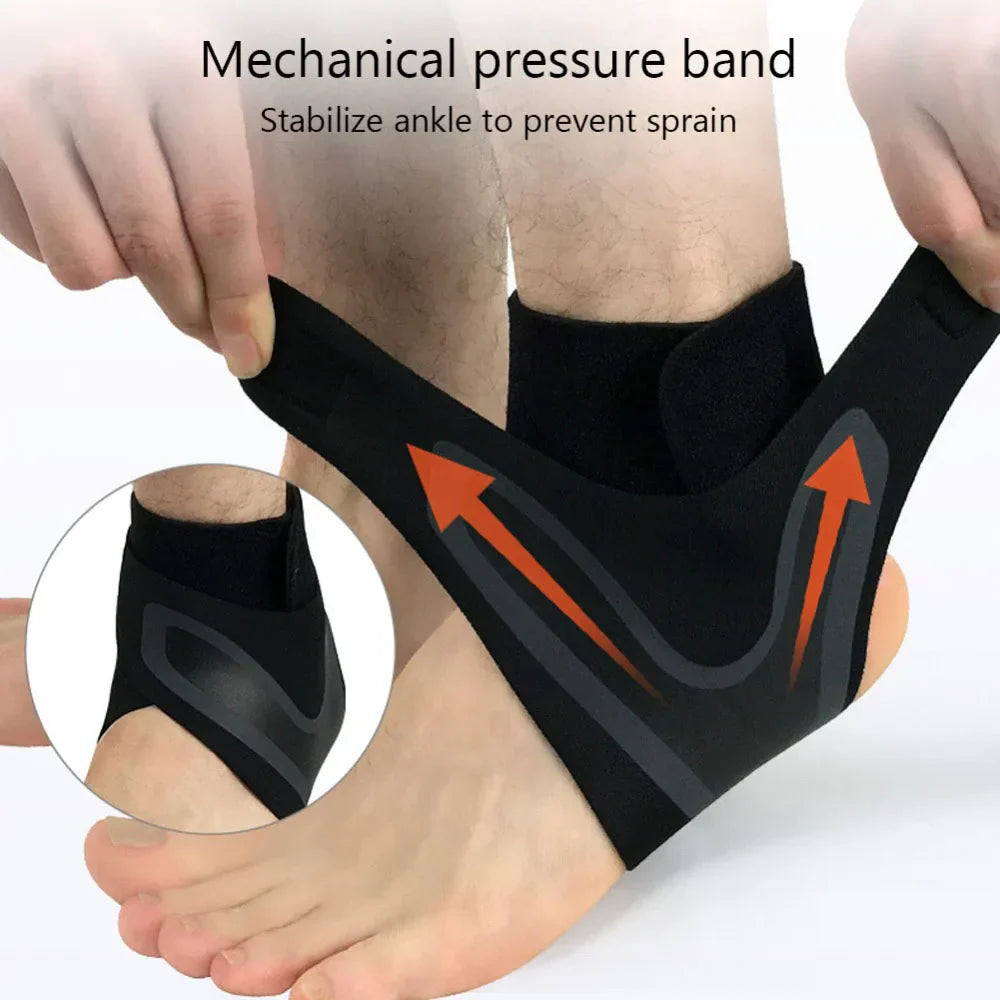 Happy™ AnkleSleeve 1+1 GRATIS: Ankelavlastning og restitusjonsstøtte