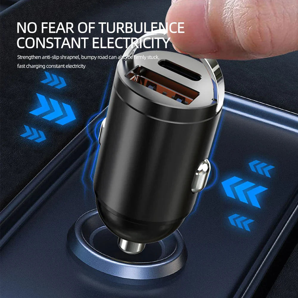 CarAdapter 1+1 GRATIS: Mini Universell Ladeadapter for Bil