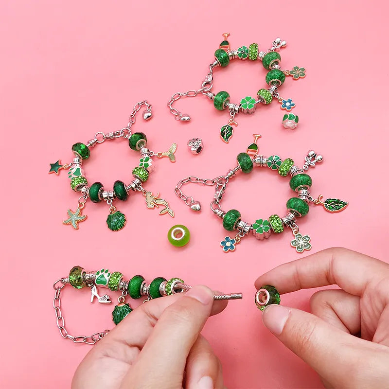 Jewelance™ BraceletKit - Gjør-Det-Selv-Sett For Fremstilling Av Charms Til Smykker