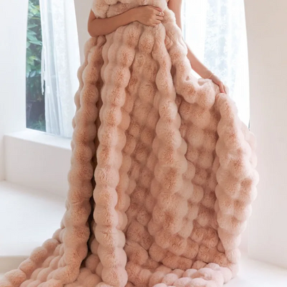 FluffyBlanket - Ekstra Tykt Sofa- og Seng Vinterteppe