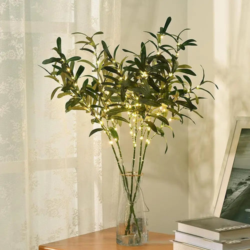 Ledsen™ LeafDecor 1+1 GRATIS - Stilfuld Oplyst Kunstig Blad Dekoration