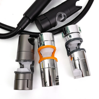 GlideHold® ShowerHolder 1+1 GRATIS: Universal Fit Nem-Justerbar Bruseholder Parentes