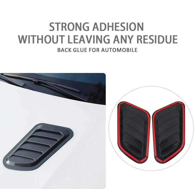 CarHood 1+1 GRATIS - Universell Bilhette Scoop Dekorativ Ventilasjon