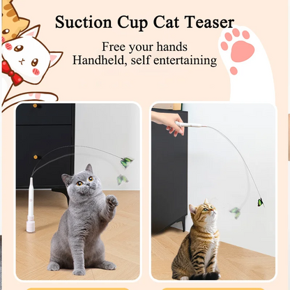 Catfri® DancingButterfly: Interaktiv Leken Dansende Sommerfugl For Katter
