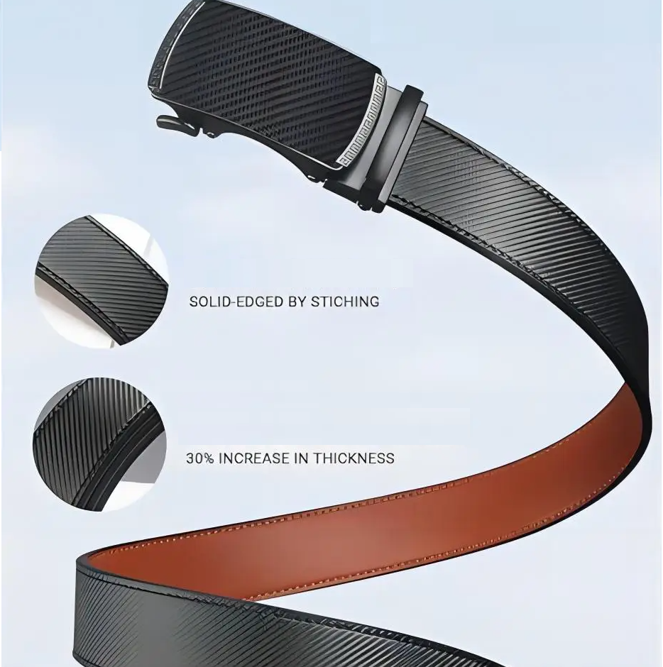 Icone™ ClassicBelt 1+1 GRATIS: Komfortabelt Klassisk Justerbart Spenne Belte For Menn