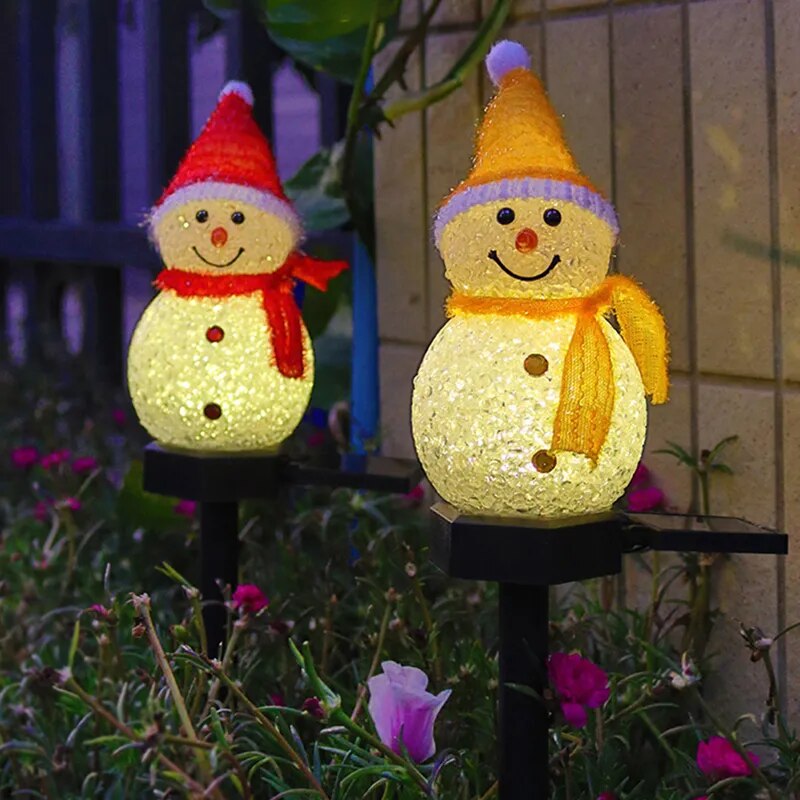 Ledsen™ Snowman - Vanntett Solcelle-Snømannlampe