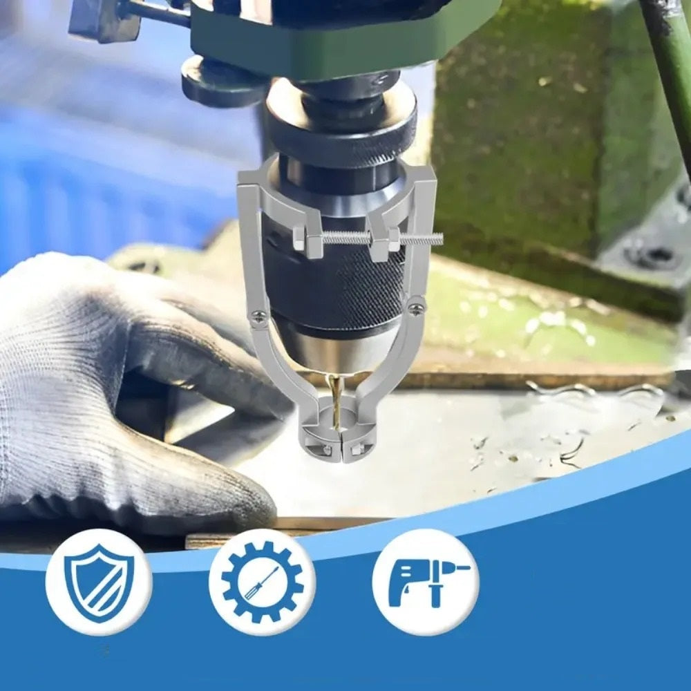 DrillBracket - Trebearbeiding Firkantet Hull Bor Bits Adapter Brakett