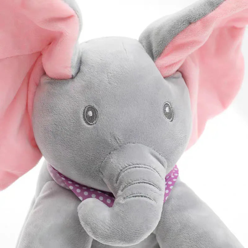 Kletshuts™ ElephantToy: Interaktiv Peekaboo Øre-Flappende Elefantleketøy