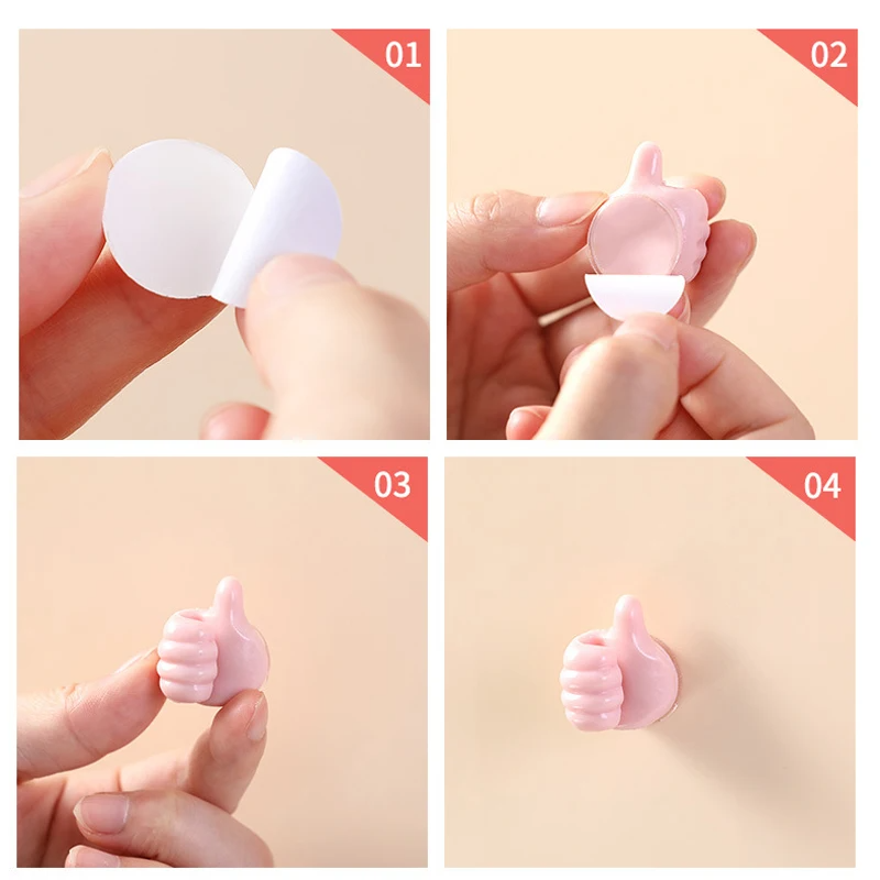GlideHold® StickyGrips 1+1 GRATIS: Multifunktionel Kabelstyring Væg Organisator Sticky Grips