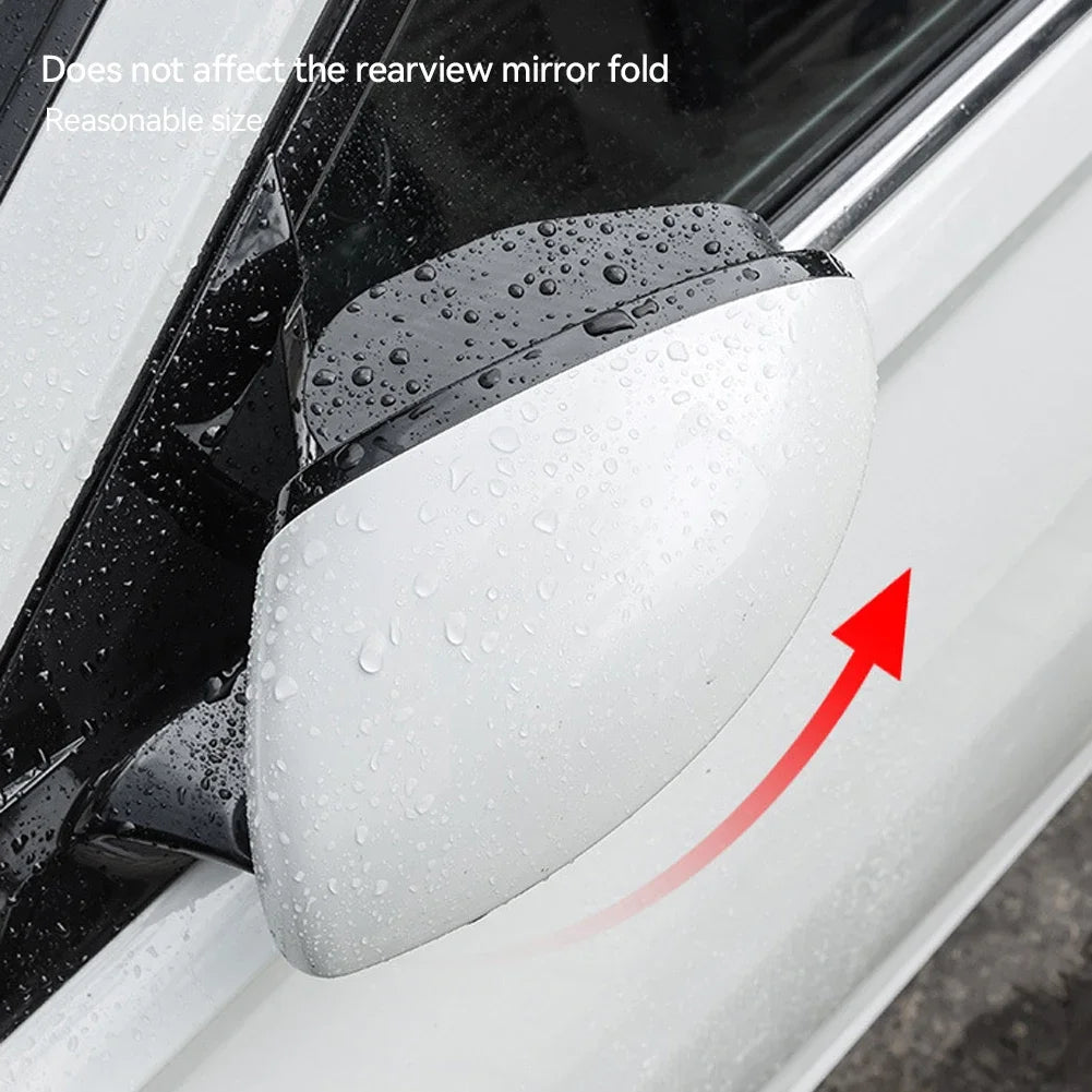 MirrorVisors 1+1 GRATIS: Bilsidespeil Regn Øyenbryn Blindsone Speil Visirer