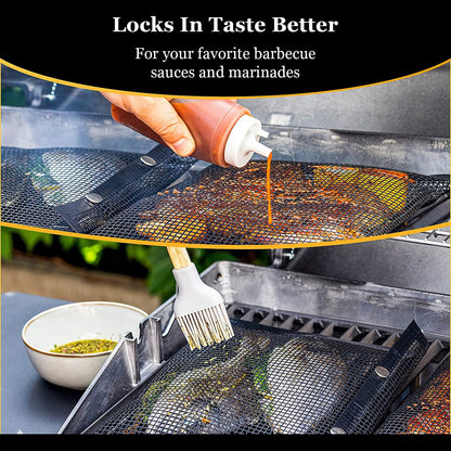GrillBag - Gjenbrukbare Grillposer av Mesh
