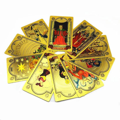 TarotCards - Mystisk Gyldne Tarotkort
