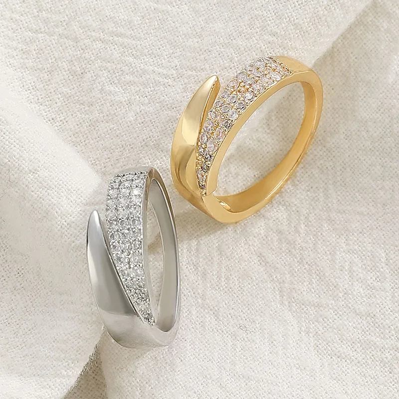 Jewelance™ AdjustableRing 1+1 GRATIS – Elegant Kvinnemote Glitrende Rhinestone Justerbar Ring
